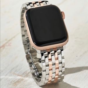 Michele Apple Band only.. rose gold / silver